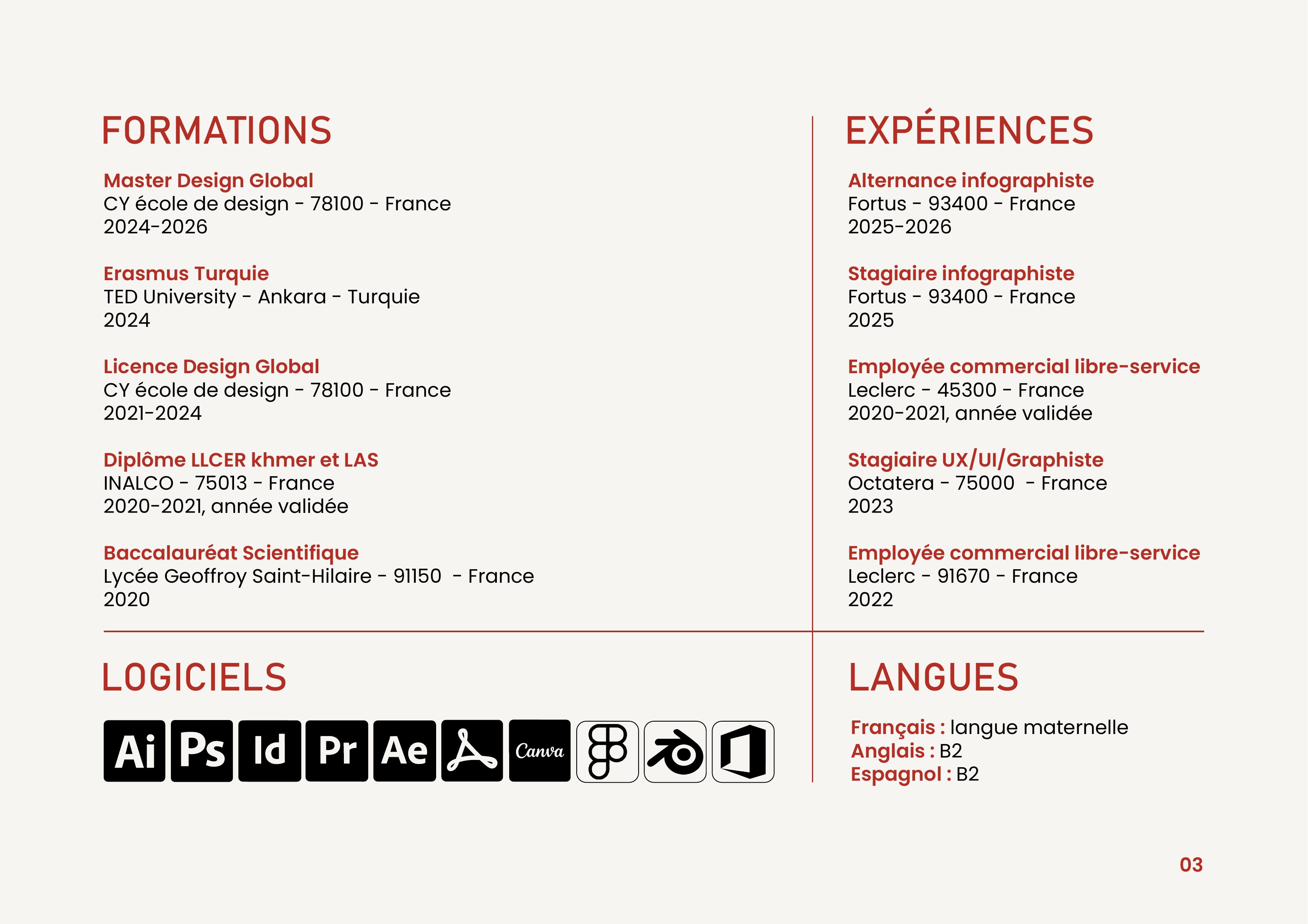 Parcours & partenaires — aperçu