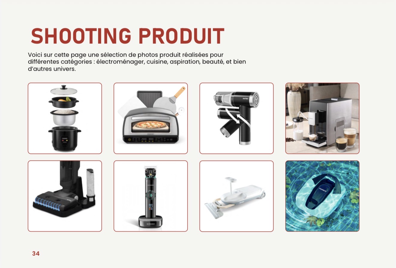 Shooting produit — aperçu